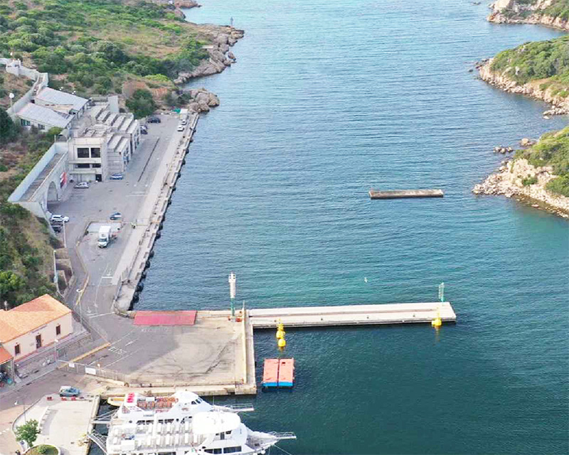 Inizio Lavori Progetto Ampliamento scalo commerciale S Teresa di Gallura - Ing. Ritossa