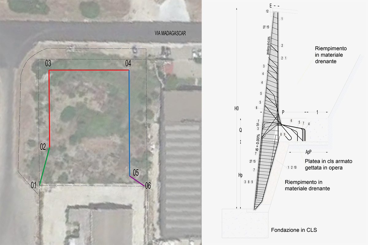 Planimetria Progetto Olbia Cantiere Navale - Ing. Ritossa