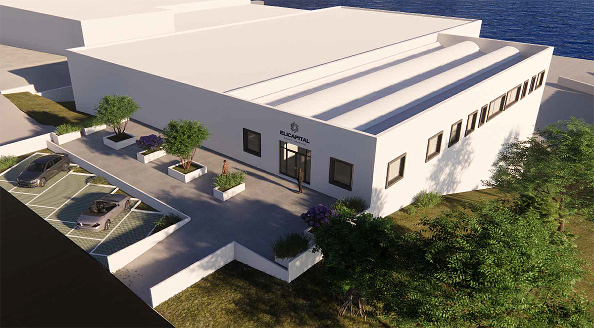 Rendering progetto Olbia Cantiere Navale - Ing. Ritossa