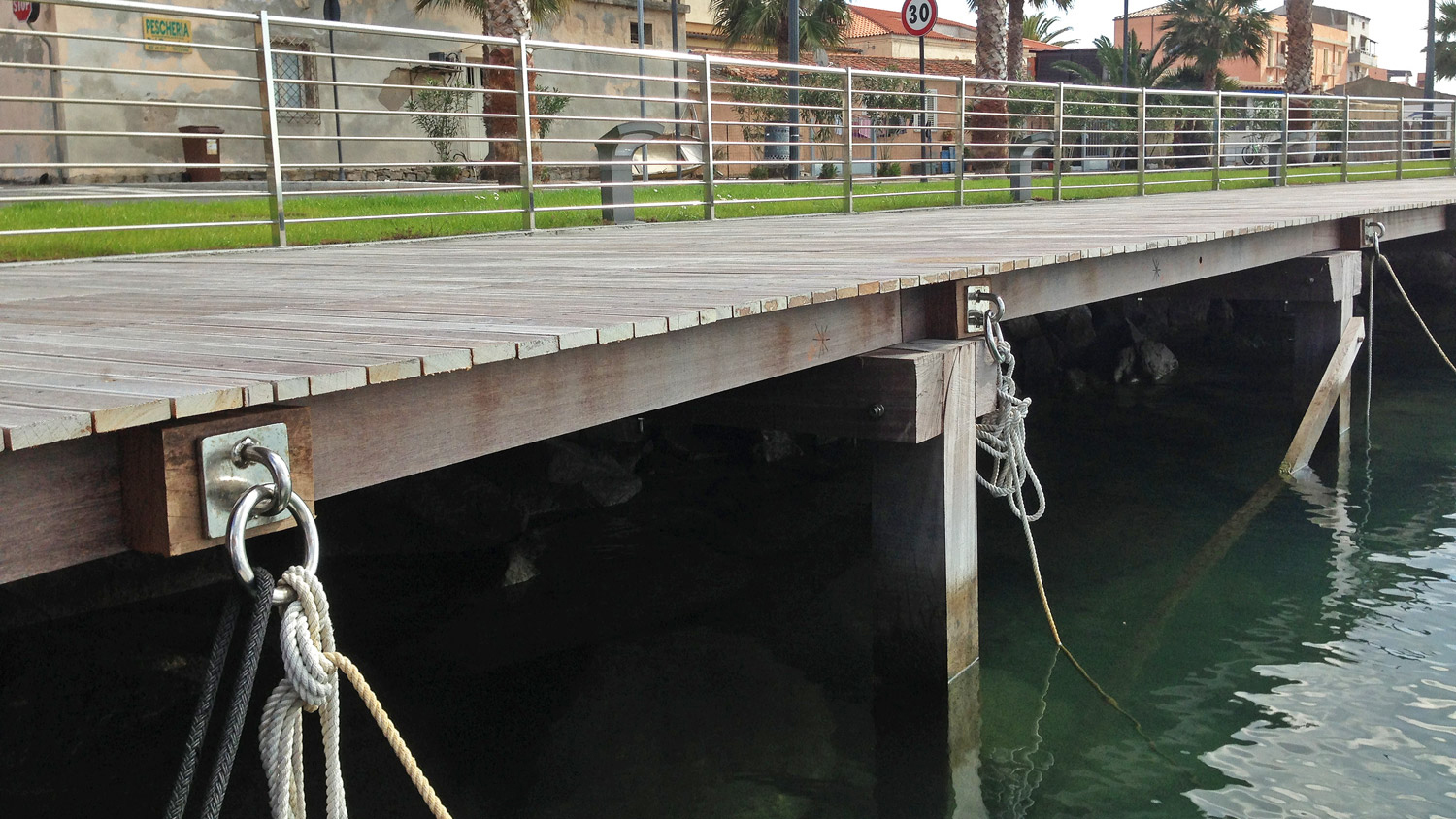 Passerella Progetto Lungomare Golfo Aranci - Ing. Ritossa