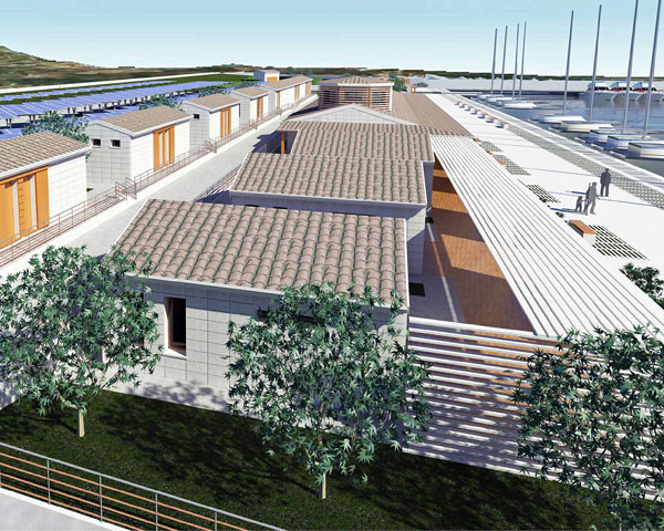 Simulazione case Progetto Marina di Orosei Ing. Ritossa