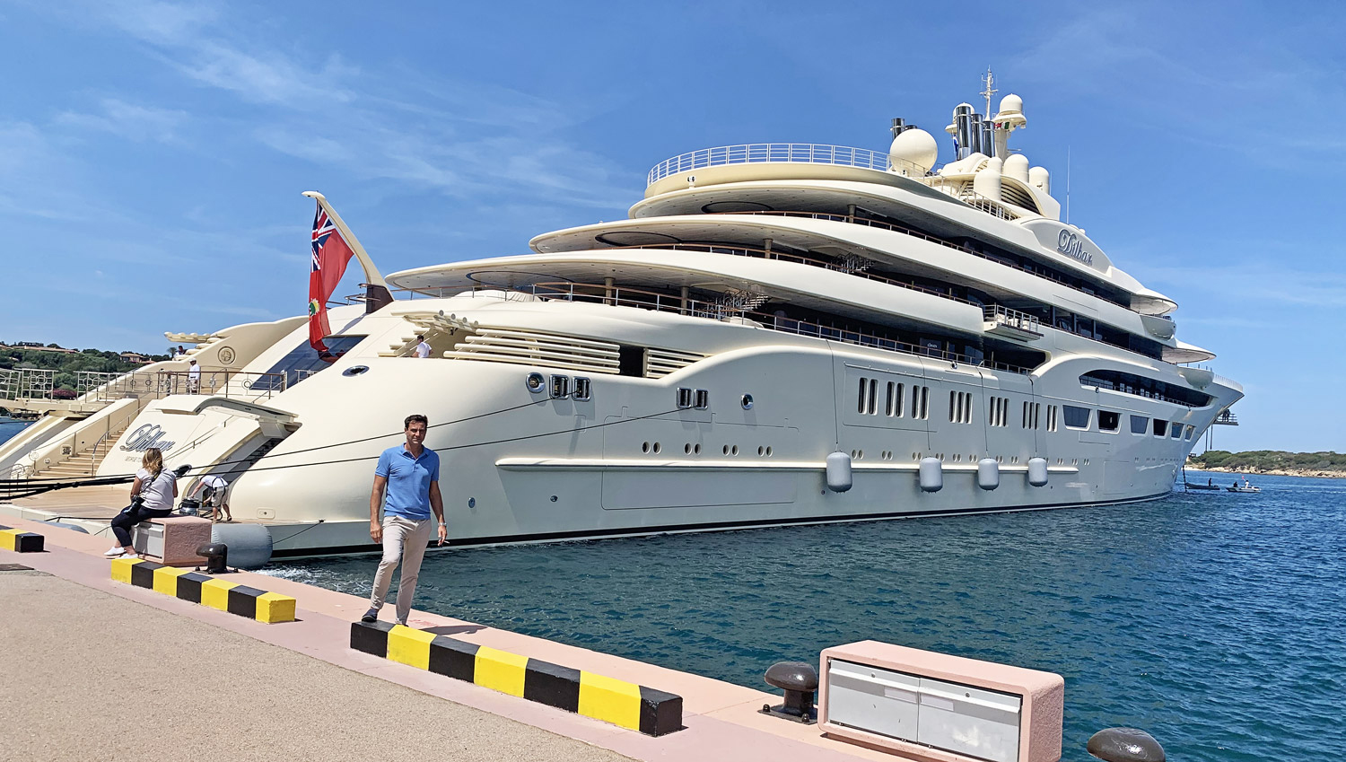 ormeggio yacht porto cervo