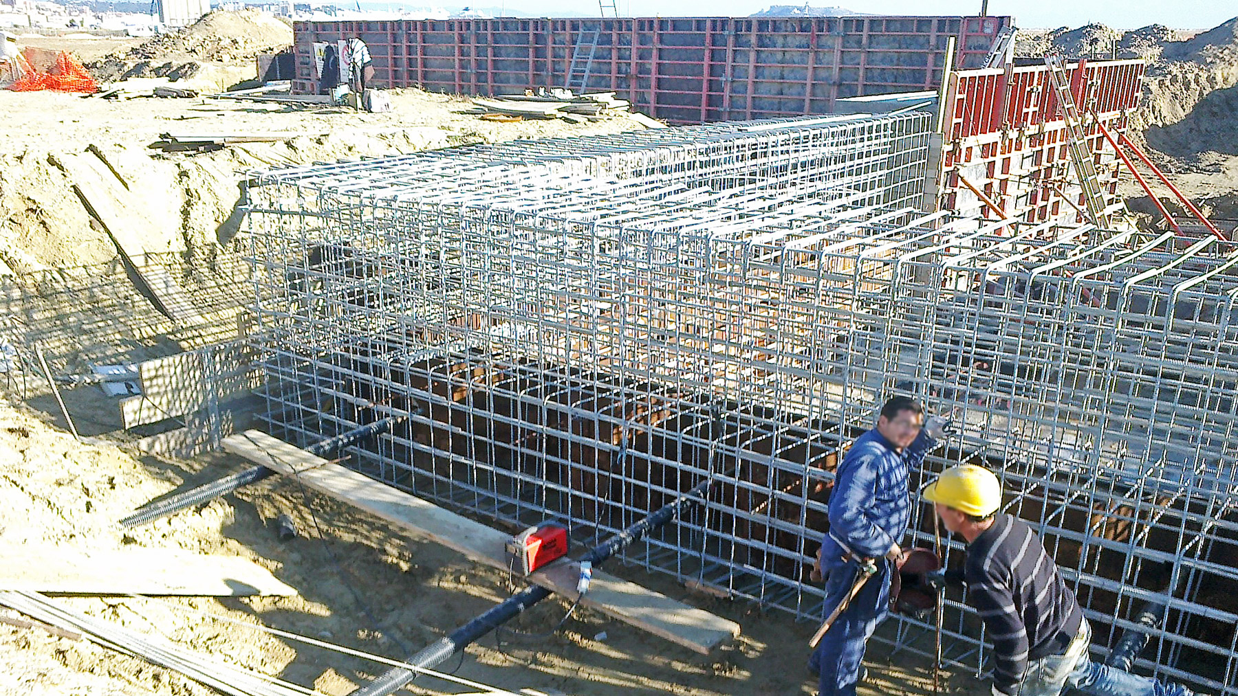 Armatura canale progetto Porto Canale di Cagliari - Ing. Ritossa