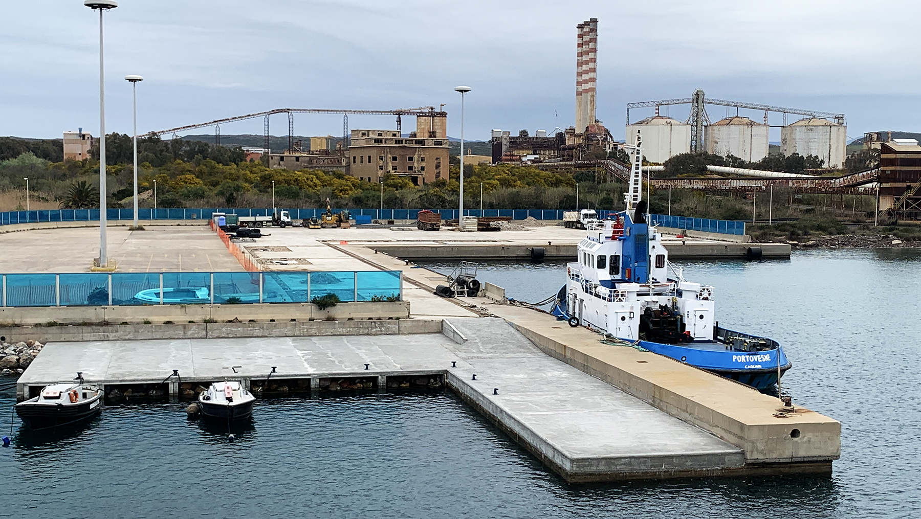 Planimetria progetto Portovesme - Ing. Ritossa